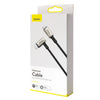 Baseus CATPN-01 100W 5A PD3.1 Gen2 USB-C / Type-C to USB-C / Type-C HD Same Screen Coaxial Hammer Cable, Cable Length: 1.5m(Black)