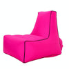 BB1082 Inflatable Sofa Inflatable Bed Outdoor Folding Portable Air Sofa Size: 70 x 65 x 60cm(Rose Red)