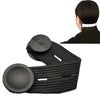 Mask Hook Adjustment Buckle Ear-Wearing Mask Anti-Squeeze Ear Lanyard Extending Ear Rope(Black)