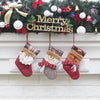Hang Ornament Christmas Stockings Present Bags, Random Style Delivery