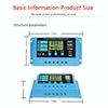 20A Solar Charge Controller 12V / 24V Lithium Lead-Acid Battery Charge Discharge PV Controller