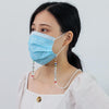 Retro Color Beads Mixed Mask Anti-Lost Lanyard Hanging Glasses Chain