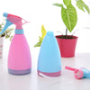 Small Watering Can Irrigation Tools Sowing Nursery Spray Bottle Hand Pressure Pouring Pot with Adjustable Nozzle,Random Color Delivery,Capacity:400ml
