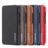 For iPhone 12 mini LC.IMEEKE Hon Ancient Series Horizontal Flip Leather Case with Holder & Card Slot(Black)