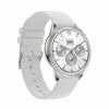 AK53 IP67 BT5.2 1.32inch Smart Watch Support Voice Call / Health Monitoring, Style:Silicone Strap(Silver)