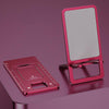 029 Desktop Portable Folding Aluminum Alloy Phone Holder(Red)
