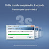 USB 3.0 Female To USB 3.0 Male PVC Cable, Length:0.3m(Black)