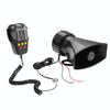 12V 100W Car Siren with PA & Mic, 125dB 5 Tone Air Horn