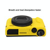 PULUZ Soft Silicone Protective Case for Canon EOS G7 X Mark II(Yellow)