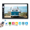 7010B HD 2 Din 7 inch Car Bluetooth Radio Receiver MP5 Player, Support FM & USB & TF Card