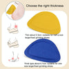 1pair Sneakers Martin Boots Anti-Abrasion Heel Stickers Heel Invisible Self-Adhesive Shoe Stickers, Color: Black Thin