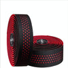 ZTTO Road Bike Handle Bar Tape Non-slip Anti-Vibration PU Leather Breathable Wear-resisting(Red)