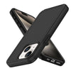 For iPhone 13 Shockproof MagSafe Armor PC Hybrid TPU Phone Case(Black)
