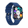 MX7 1.69 inch IPS Touch Screen IP68 Waterproof Smart Watch, Support Sleep Monitoring / Heart Rate Monitoring / Bluetooth Call / Body Temperature Monitoring(Blue)
