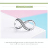 925 Sterling Silver Infinity Family Forever Beaded For Women DIY Bracelet Accseories
