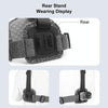 PULUZ Adjustable Body Mount Belt Chest Strap with J Hook Mount & Long Screw & Phone Clamp