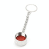 N-Type Female & UHF SO-239 Dust Cap - Silver, Chain