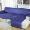 Waterproof Non-slip Pet Cushion One-piece Assemble Sofa Cover, Size:Left-200x270cm(Dark Blue)