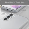 For Samsung Galaxy A35 5G Frosted Translucent TPU Hybrid PC Full Coverage Phone Case(White)