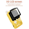 I50 999 in 1 Children Cat Ears Handheld Game Console, Style: Doubles (Yellow)