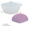 Scallop DIY Scented Candle Silicone Mold, Specification: LZ-66