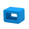 Safety Belt Holder Silicone Buckle Protective Cover(Blue)