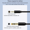 JINGHUA 3.5mm To 6.5mm Audio Cable Amplifier Guitar 6.35mm Cable, Length: 5m