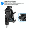 WUPP ZH-1848A2 Motorcycle Shock Absorption Riding Phone Navigation Holder, Style:M10 Ball Joint