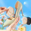 10pairs 4D Sponge Non-slip Forefoot Pad High Heels Mat(Beige)