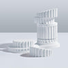 Roman Column Plaster Photography Props Still Life Ornament, Style: Base 1