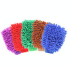 KANEED Microfiber Dusting Mitt Car Window Washing Home Cleaning Cloth Duster Towel Gloves (Random Color Delivery)