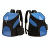 Foldable Pet Carrier Backpack, Small, Black/Red - Cats & Dogs to 3kg