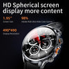 H18 Ultra-Thin Round Ball Screen 1.95 Inch Plug-In Phone Smart Watch 32G(Black)