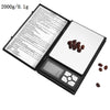 MH-1108 Notebook Shape High Precision Electronic Diamond Gold Jewelry Scale  (0.1g~2000g), Excluding Batteries