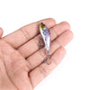 HENGJIA 4cm 4g Submerged Trembler Swimming VIB Luya Fish Bait Microbe Warbler Fake Bait(4)