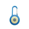 3 PCS Mini Carabiner COB Flashlight Outdoor Portable Keychain Night Fishing Light Random Colour Delivery(Blue)