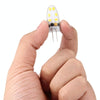 G4 2W 180LM Corn Light Bulb, 12 LED SMD 2835 Silicone, DC 12V, Big Size: 3.9x1.4x0.9cm(Warm White)