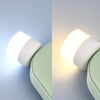 5 PCS 1W USB Power LED Eye Protection Mini Night Light(White Light)