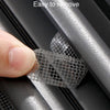 10pcs Household Floor Drain Stickers Anti-Mosquito Stickers For Screens Window Screen Hole Repair Subsidies(3 Rectangle Structure)