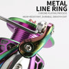 Colorful Metal Fish Line Wheel Long Throw Sea Rod Spinning Wheel, Specification: SK6000