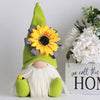 Sunflower Faceless Doll Ornaments Green