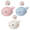 Suspension Ball Electric Fan Toy Children Fun Ocean Whale Suspension Blowing Ball Toy(Blue)