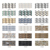 12 PCS 10 x 20cm Brick Pattern Crystal Film Glossy Tile Sticker Floor Sticker(Kit024)
