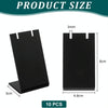 10pcs YX040 Acrylic Jewelry Earrings Display Stand(Black)