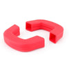 Silicone Anti Scalding Pot Handle, Style: Red Large