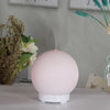 Ceramic Humidifier Mute Household Moon Shape Aromatherapy Machine Automatic Alcohol Sprayer with Colorful Lamp