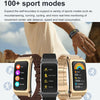 A8 1.98 inch 2 in 1 Bluetooth Earphone Silicone Strap Smart Watch, Support ECG / NFC(Brown)