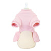 Pink Dog Skirt, Warm Plush, Size L (1.25-8kg), Pomeranian/Bichon