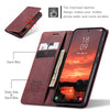 For Samsung Galaxy S25+ 5G CaseMe 013 Multifunctional Horizontal Flip Leather Phone Case(Red)