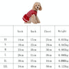 Red Heart Dog Sweater - Christmas Jumper (L)